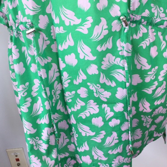 DVF Iruka Oversized Tunic Dress Beach Coverup - Picture 5 of 10
